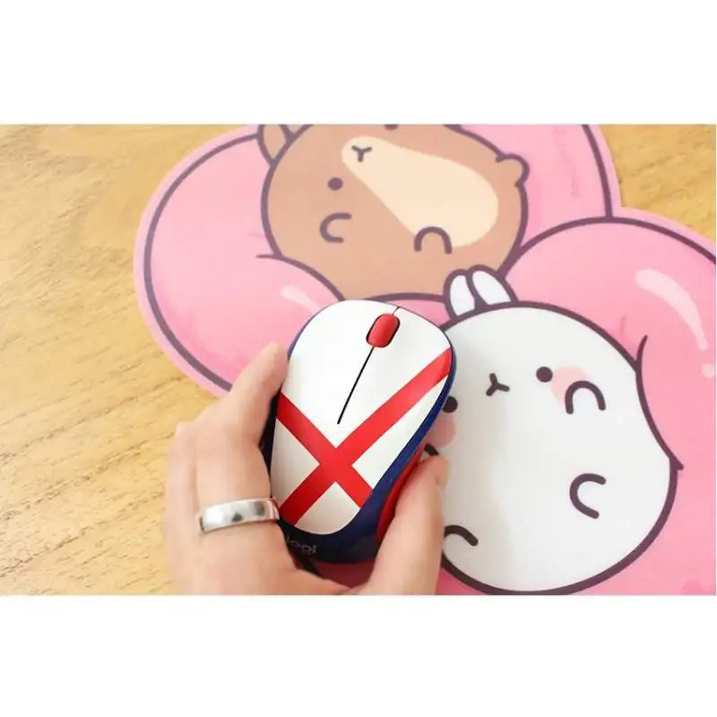 Molang - Heart Cushion Mouse Pad - Molang - Mouse Pads - Harumio