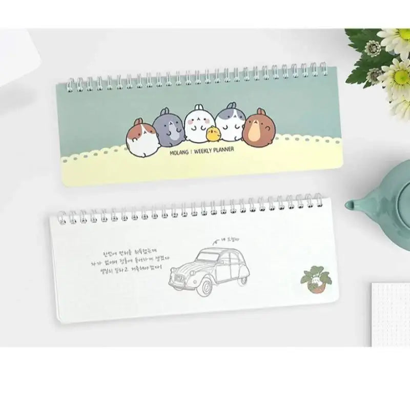 Molang - Weekly Planner V.1 - Molang - Calendars, Organizers & Planners - Harumio