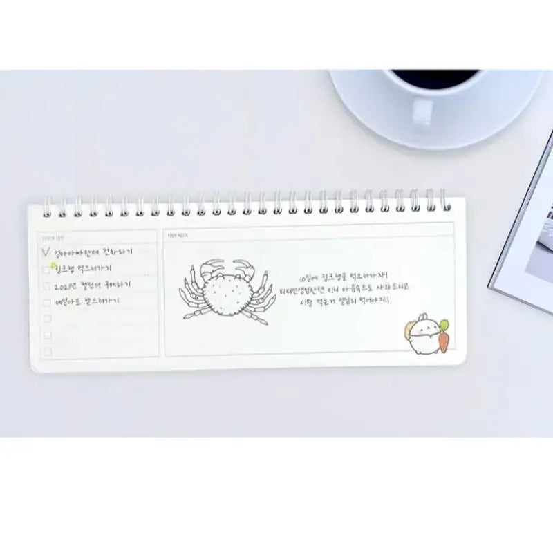 Molang - Weekly Planner V.1 - Molang - Calendars, Organizers & Planners - Harumio