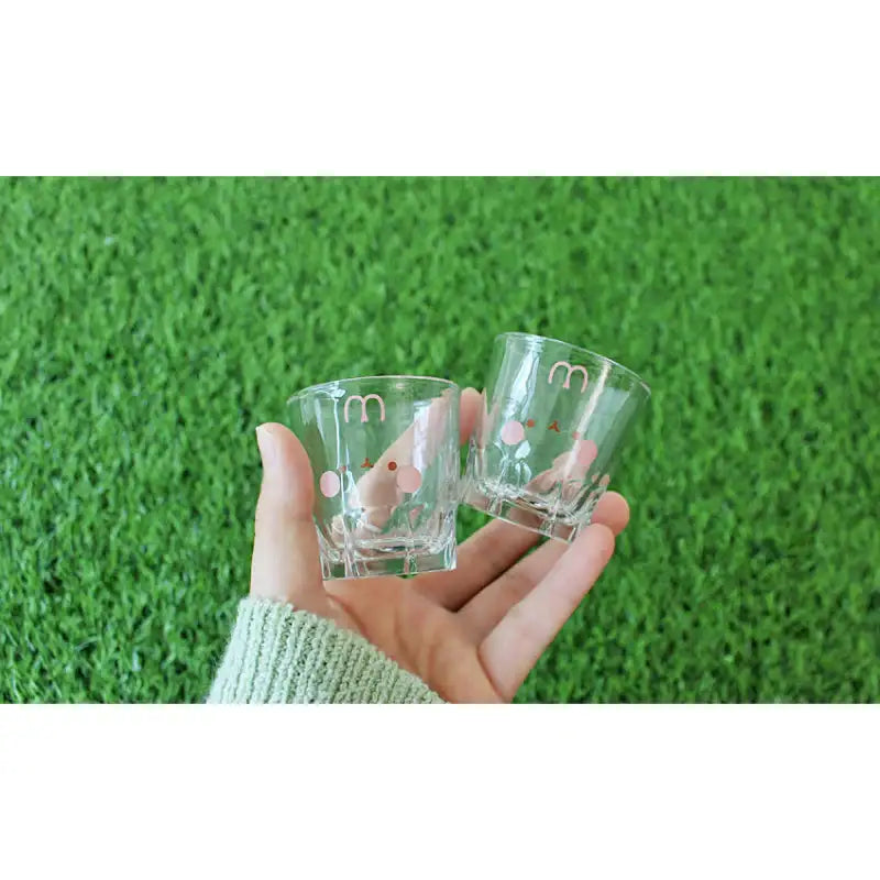Molang - Blushing Soju Glass - Molang - Soju Glass - Harumio