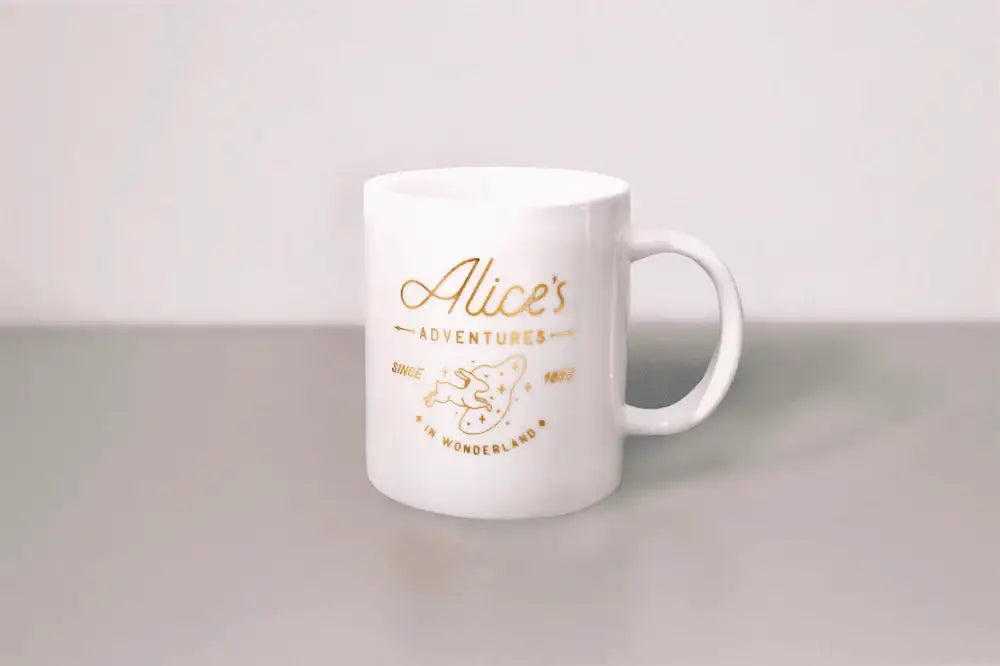 Pinawakens - Alice's Adventures In Wonderland - Watch Rabbit Mug (White) - Pinawakens - Home & Living - Harumio