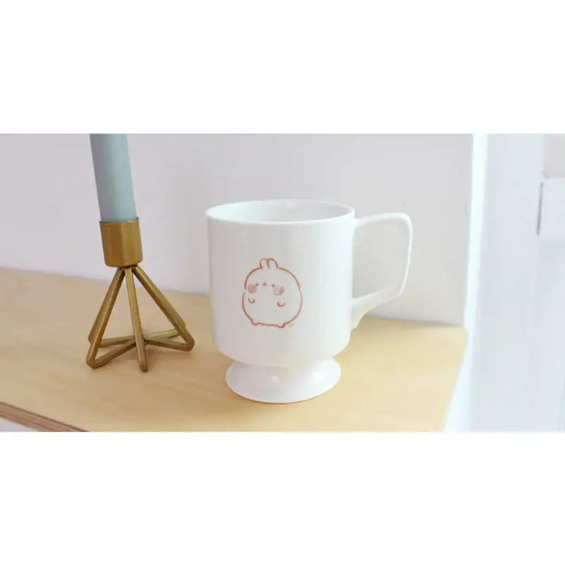 Molang - Beige Crayon Mug - Molang - Mug - Harumio