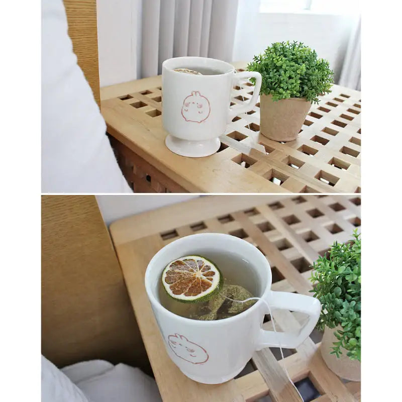 Molang - Beige Crayon Mug - Molang - Mug - Harumio