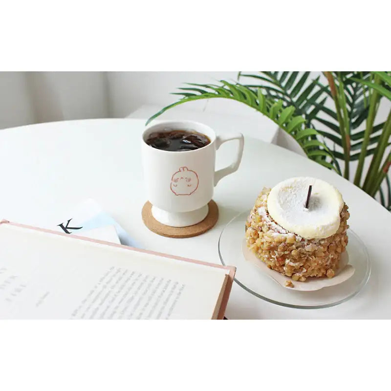 Molang - Beige Crayon Mug - Molang - Mug - Harumio