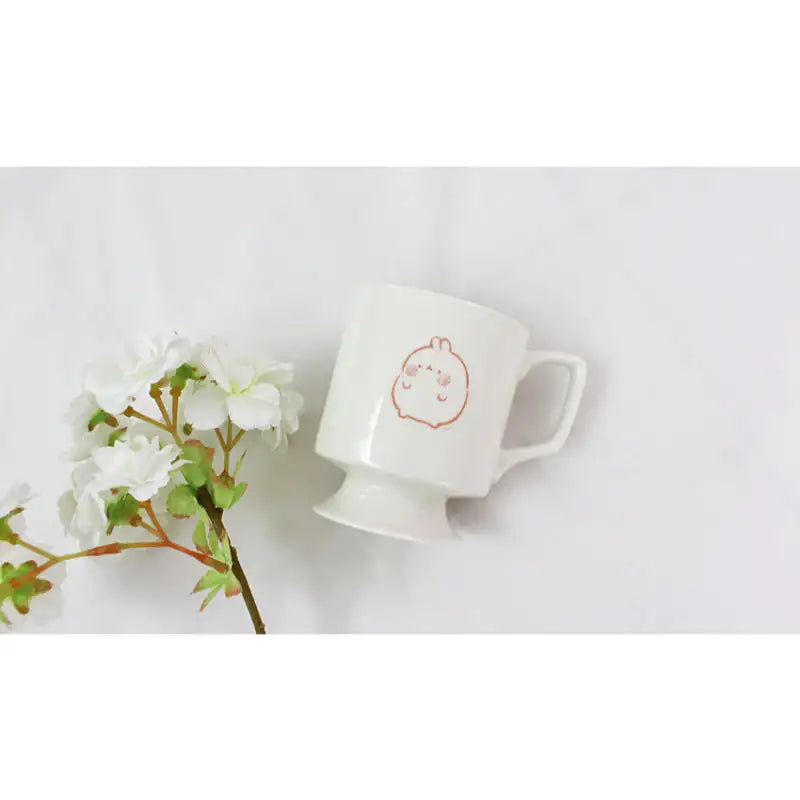 Molang - Beige Crayon Mug - Molang - Mug - Harumio
