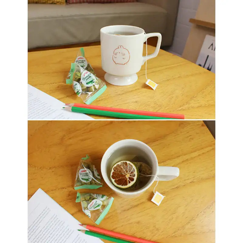 Molang - Beige Crayon Mug - Molang - Mug - Harumio