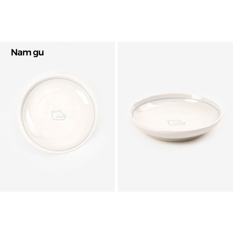Dailylike x 10x10 - My Buddy Round Mini Plate Set