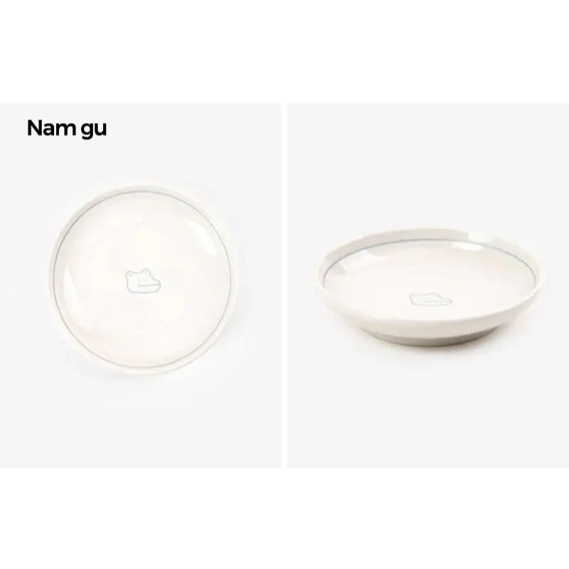Dailylike x 10x10 - My Buddy Round Mini Plate Set - Dailylike x 10x10 - Kitchenware - Harumio