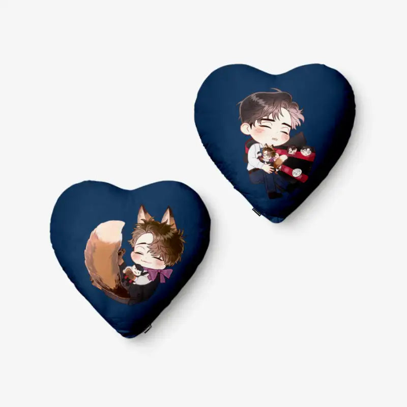 Mad Place - Fox Ideun Heart Cushion - Junah COMICS - Accessories - Harumio