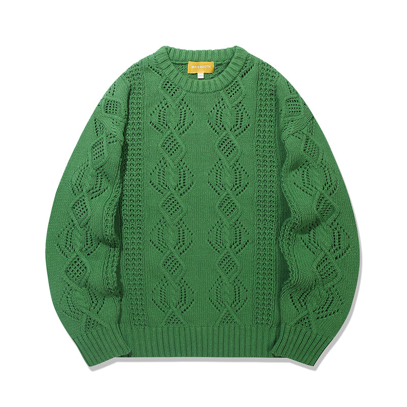 Mainbooth - Neutral Punching Sweater