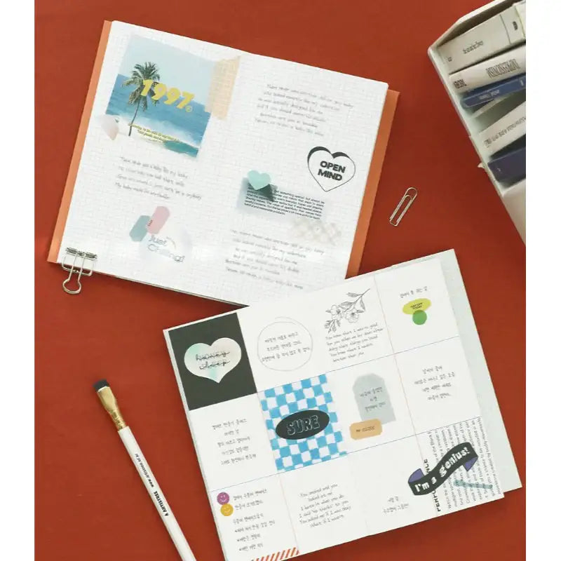 ICONIC - 2023 Record-On Monthly Slim Diary - ICONIC - Diary - Harumio