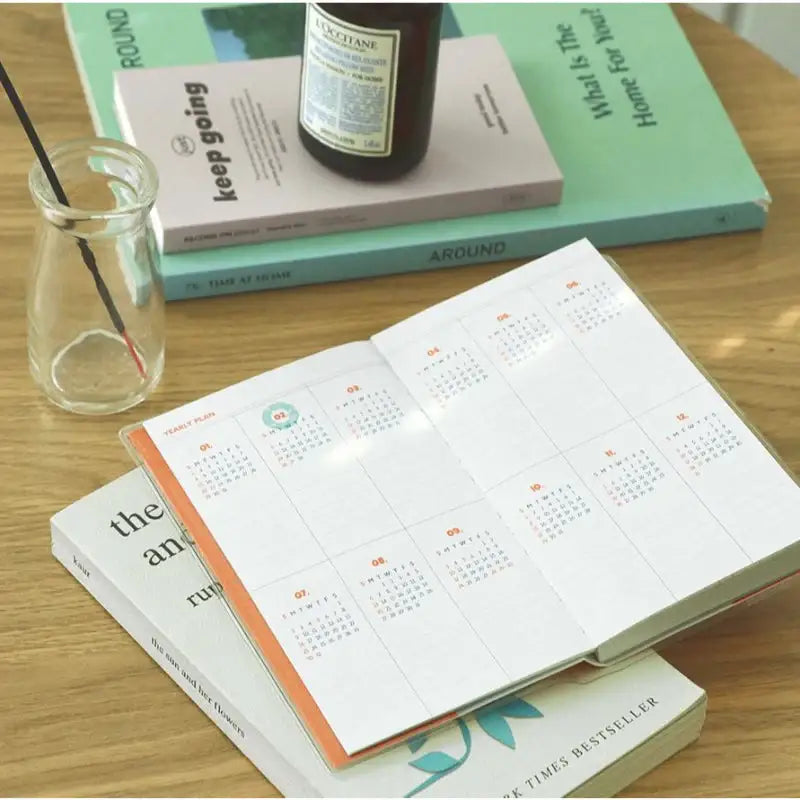ICONIC - 2023 Record-On Monthly Slim Diary - ICONIC - Diary - Harumio