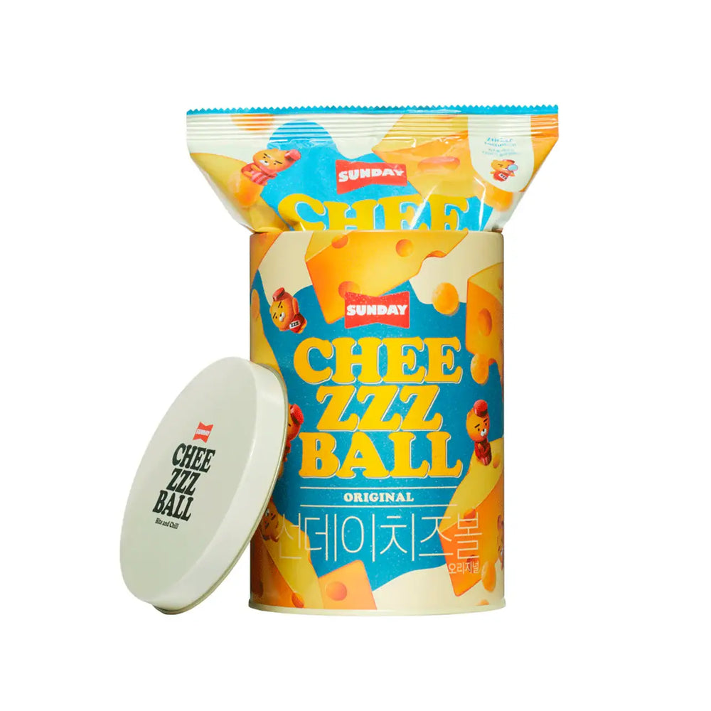 Kakao Friends - Ryan Sunday Cheezzz Ball (Tin Set) - Kakao Friends - Food - Harumio