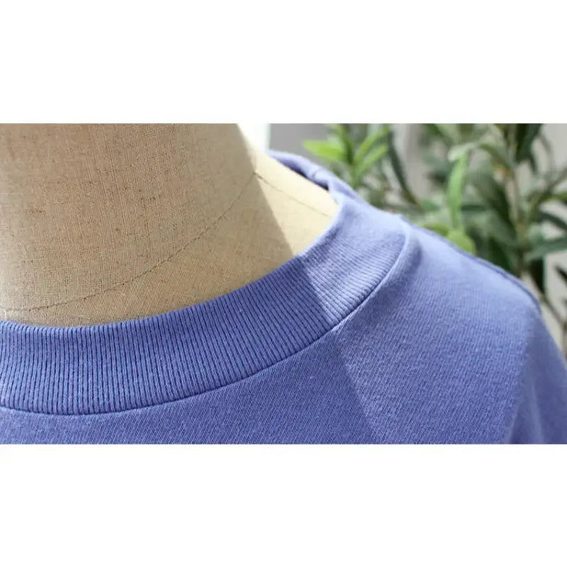 Molang - Simple Oversize Short Sleeve Tee - Molang - T-Shirt - Harumio
