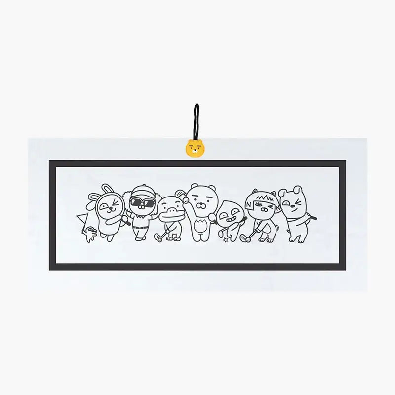 Kakao Friends - Best Friends Golf Club Towel - Kakao Friends - Towel - Harumio