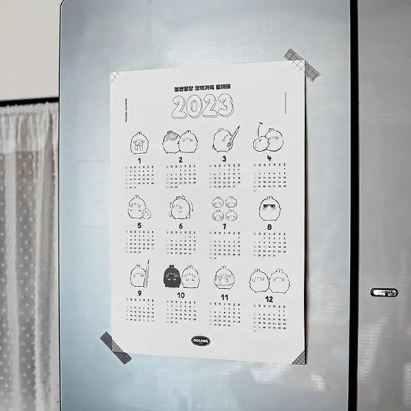 Molang - 2023 Poster Calendar - Molang - Calendar - Harumio