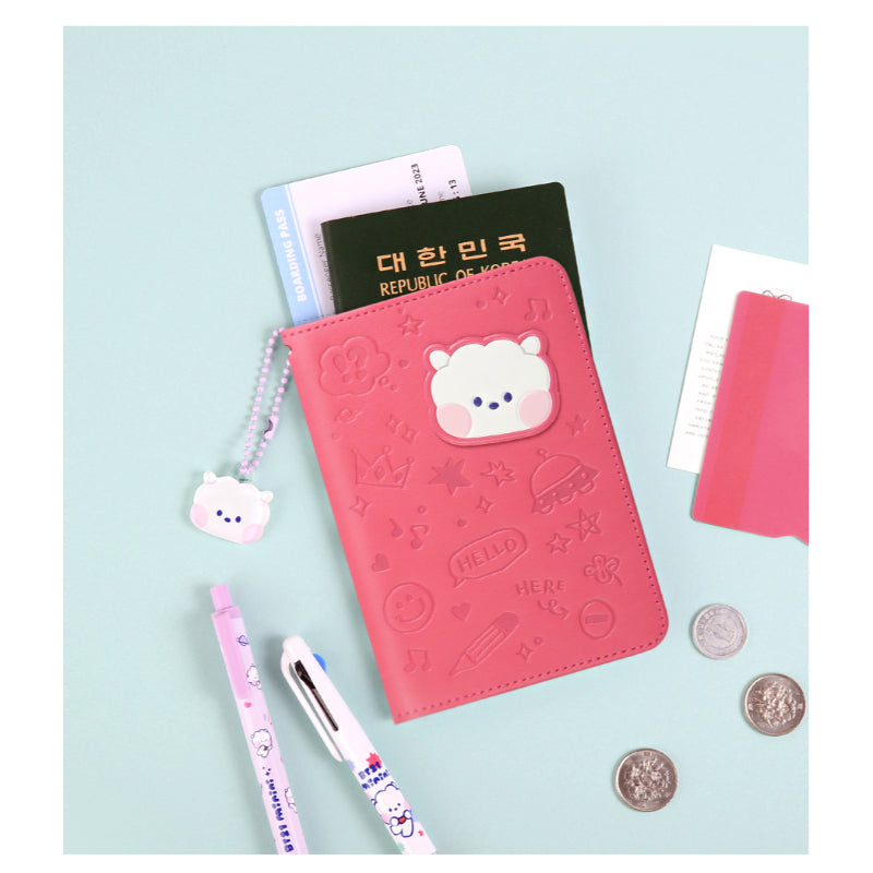 Monopoly x BT21 - Minini Leather Patch Passport Cover