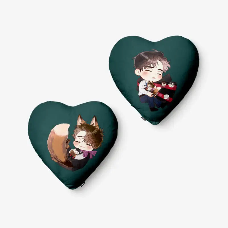 Mad Place - Fox Ideun Heart Cushion - Junah COMICS - Accessories - Harumio