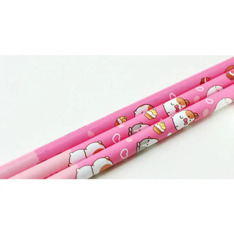 Molang - Mini Figure Pencil Set - Molang - Pencils - Harumio