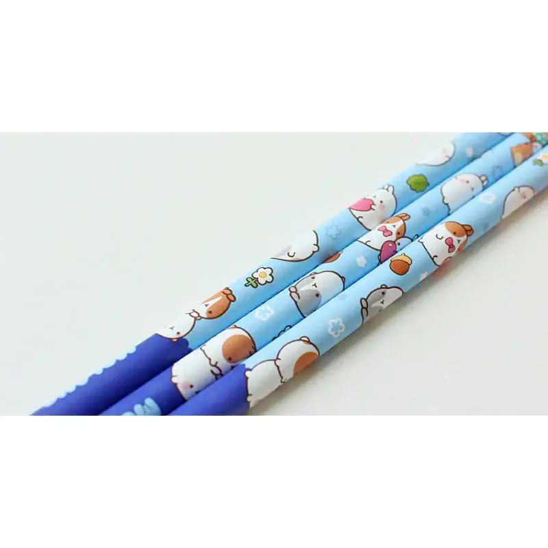 Molang - Mini Figure Pencil Set - Molang - Pencils - Harumio