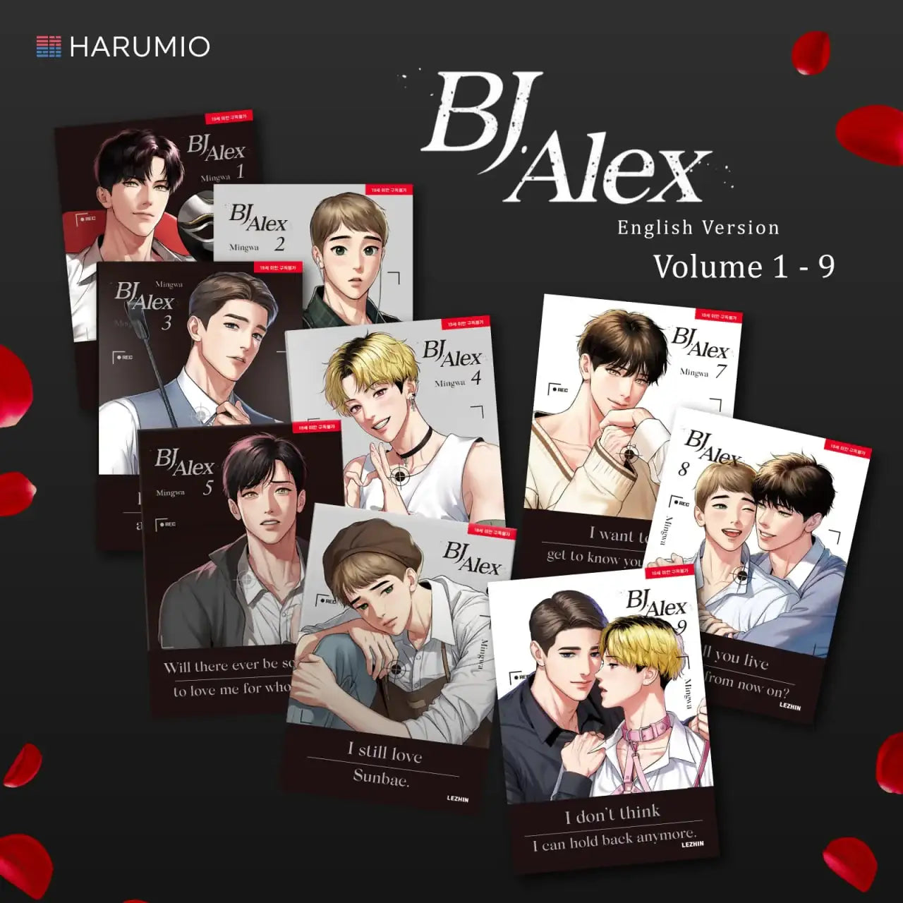 BJ Alex Manhwa Books - English Version - Lezhin - Manhwa - Harumio
