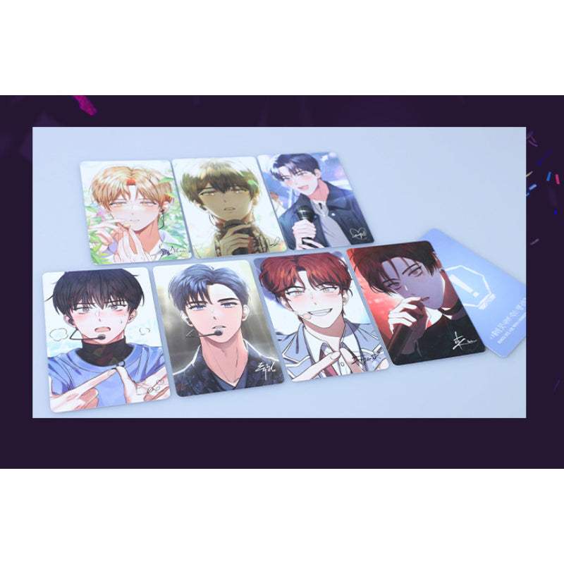 Debut or Die - Crystal Hologram Photo Cards Set - KWSTORE - Photo Card - Harumio