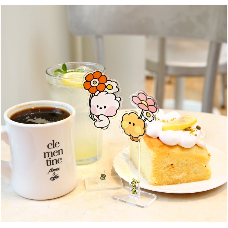 Monopoly x BT21 - Minini Photo Prop - Happy Flower
