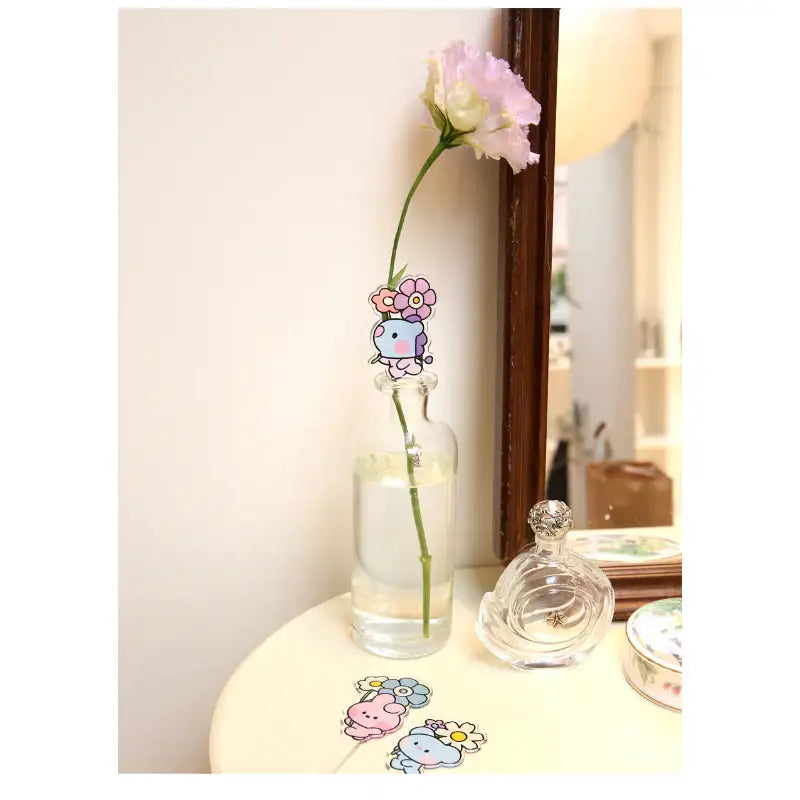 Monopoly x BT21 - Minini Photo Prop - Happy Flower - Monopoly - Photo Prop - Harumio