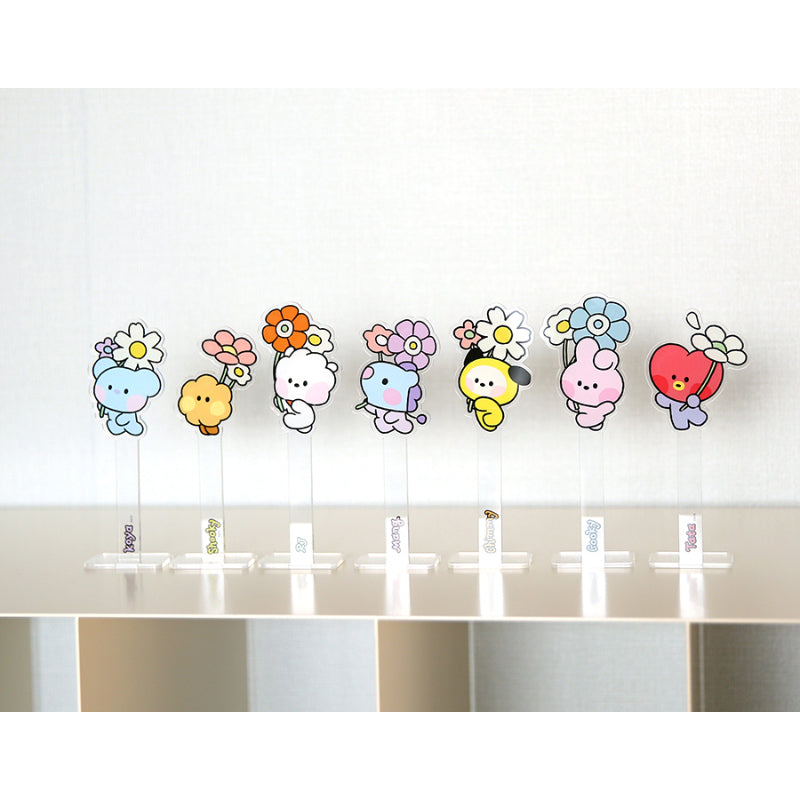 Monopoly x BT21 - Minini Photo Prop - Happy Flower