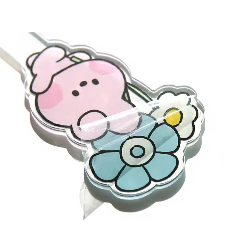 Monopoly x BT21 - Minini Photo Prop - Happy Flower - Monopoly - Photo Prop - Harumio