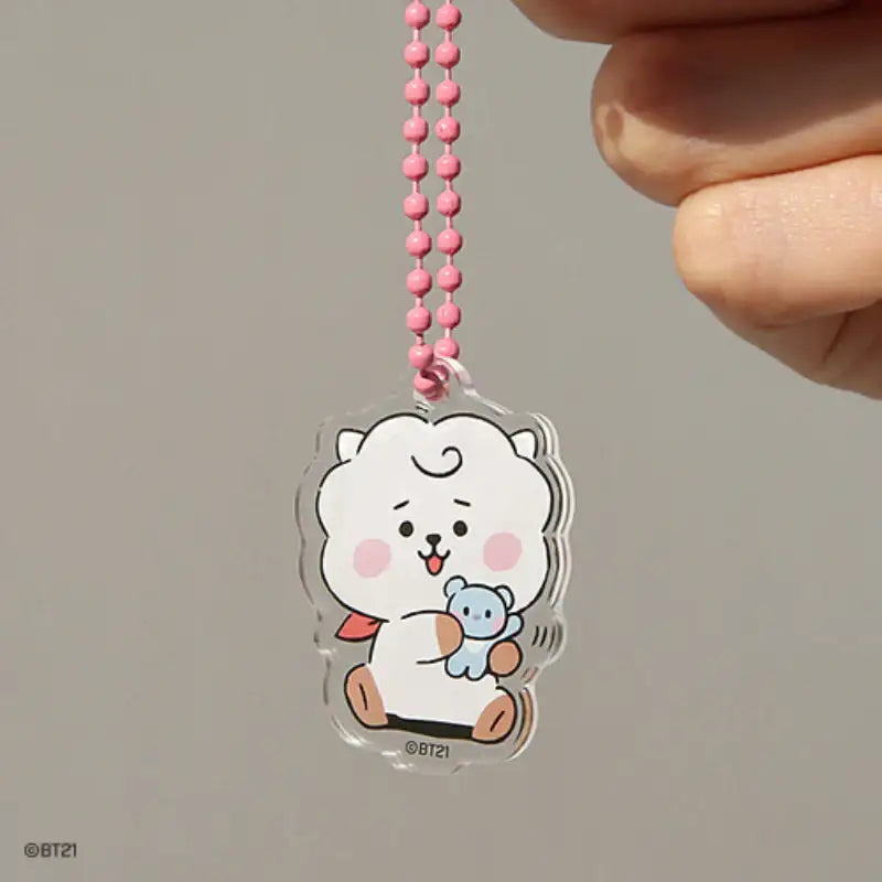 BT21 - Acrylic Simple Key Ring - Little Buddy - BT21 - Accesories - Harumio