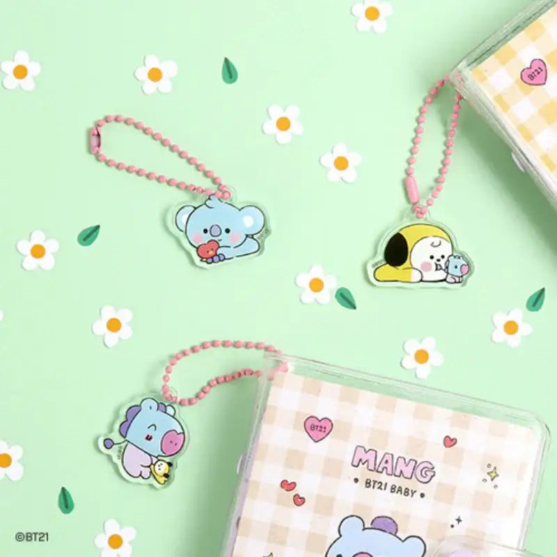 BT21 - Acrylic Simple Key Ring - Little Buddy - BT21 - Accesories - Harumio