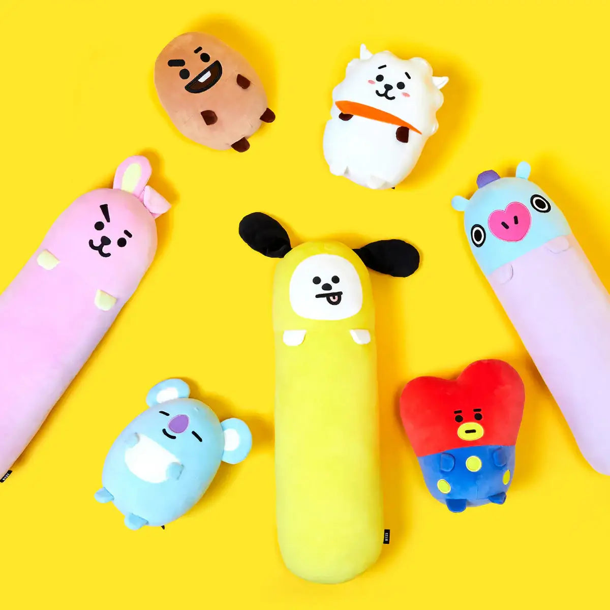 BT21 - Egg Pillow Cushion - BT21 - Home & Living, Accessories - Harumio