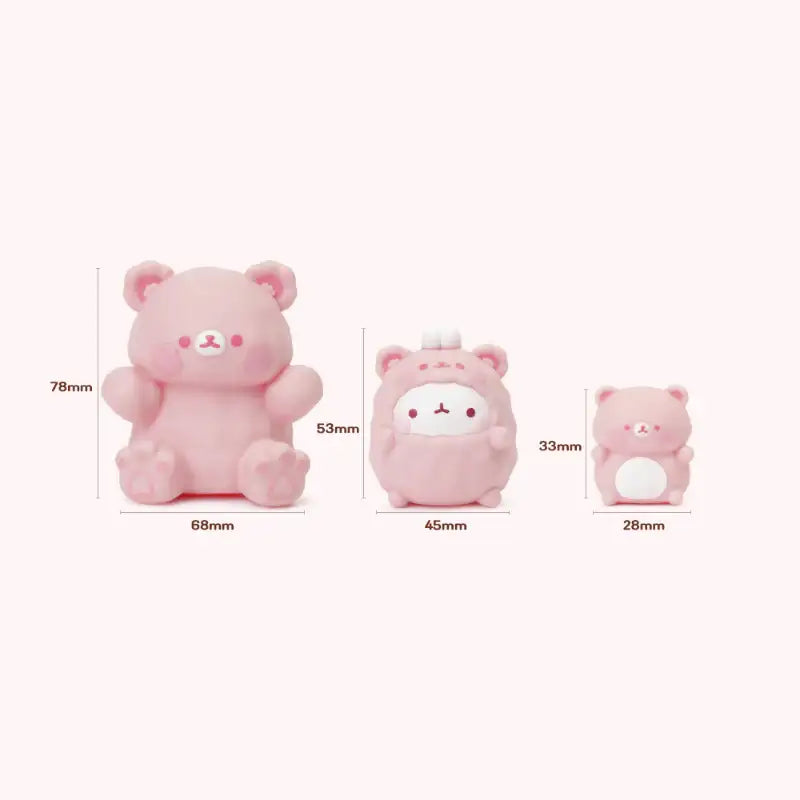 Molang - Fluffy Friends Figure Set - Molang - Figure - Harumio