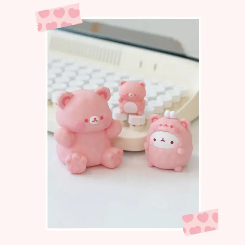 Molang - Fluffy Friends Figure Set - Molang - Figure - Harumio