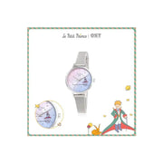 Le Petit Prince x OST - Le Petit Prince and Planet Silver Mesh Watch - OST - Watches - Harumio