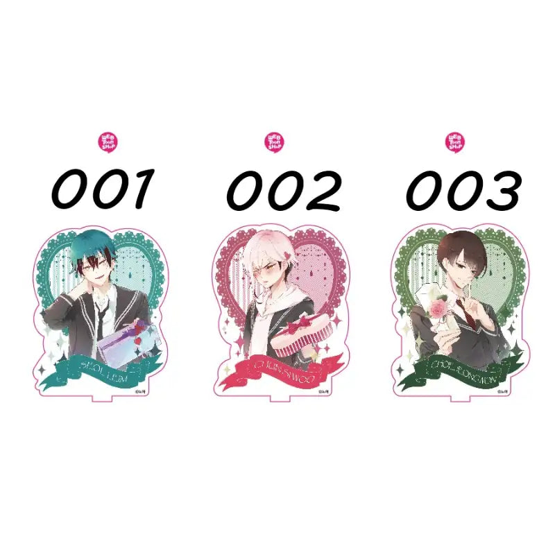Excuse Me, but the World Will Be Gone for a While - White Day Webtoon Acrylic Stand - Webtoon Shop - Acrylic Stand - Harumio