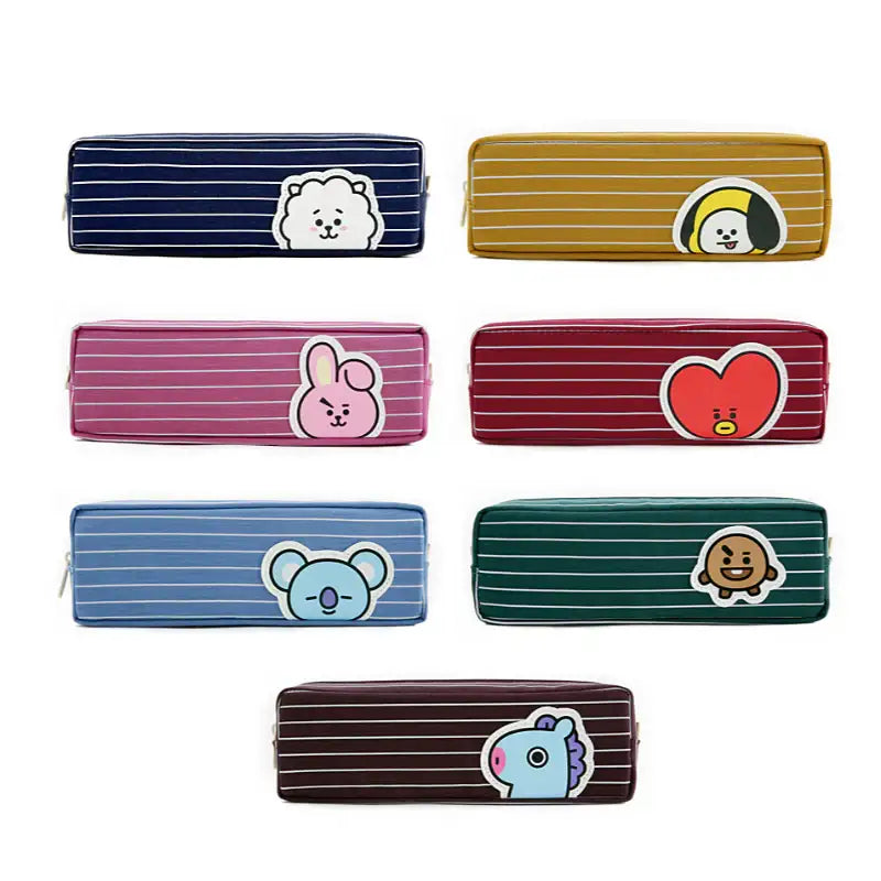 Monopoly x BT21 - C Pocket Stripe Pouch - Monopoly - Pouch - Harumio