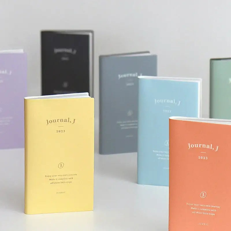 Iconic - 2023 Journal J Diary Monthly Slim - ICONIC - Diary - Harumio