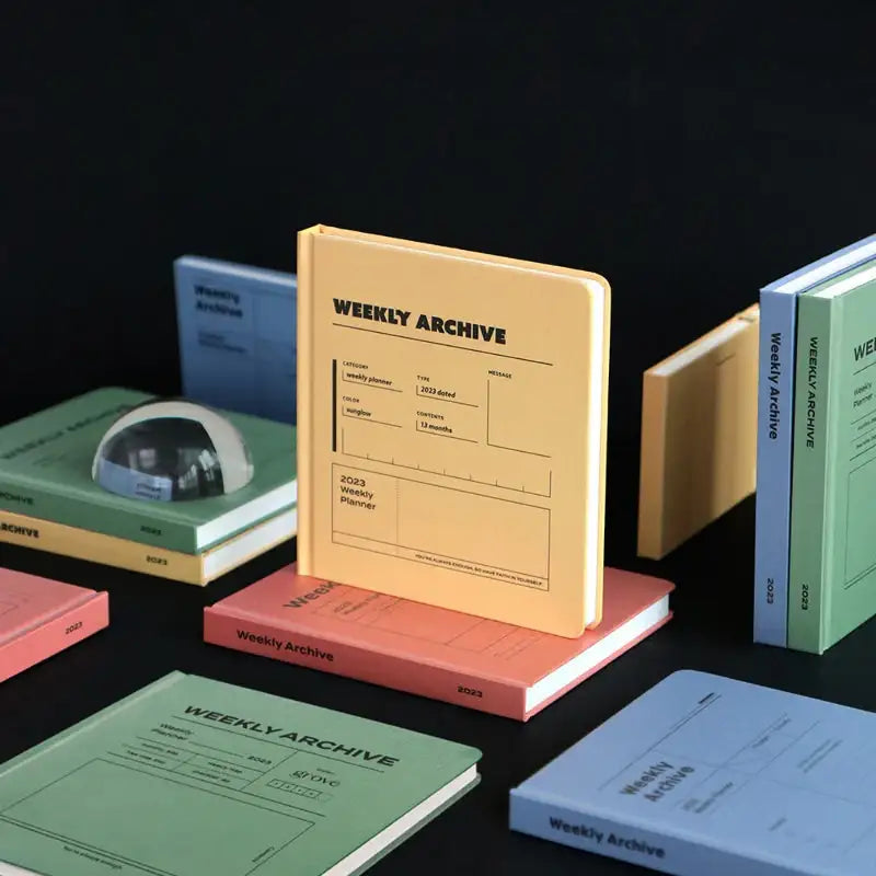 Iconic - 2023 Weekly Archive Planner - ICONIC - Diary - Harumio
