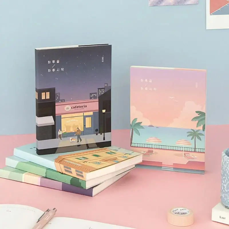 Iconic - 2023 Day End Day Start Diary - ICONIC - Diary - Harumio