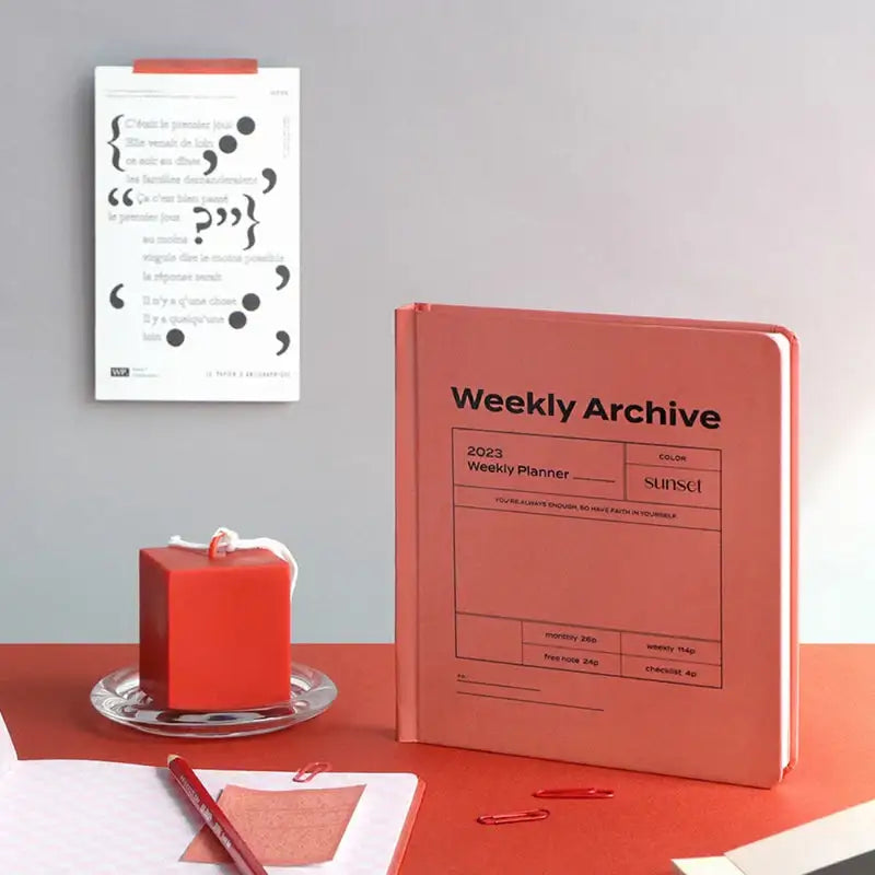 Iconic - 2023 Weekly Archive Planner - ICONIC - Diary - Harumio