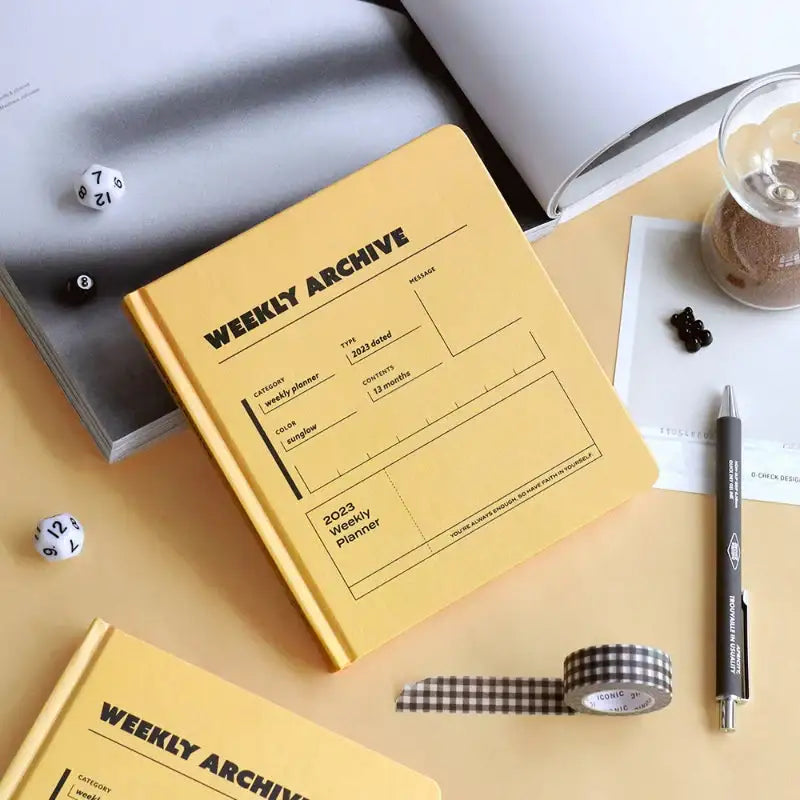 Iconic - 2023 Weekly Archive Planner - ICONIC - Diary - Harumio