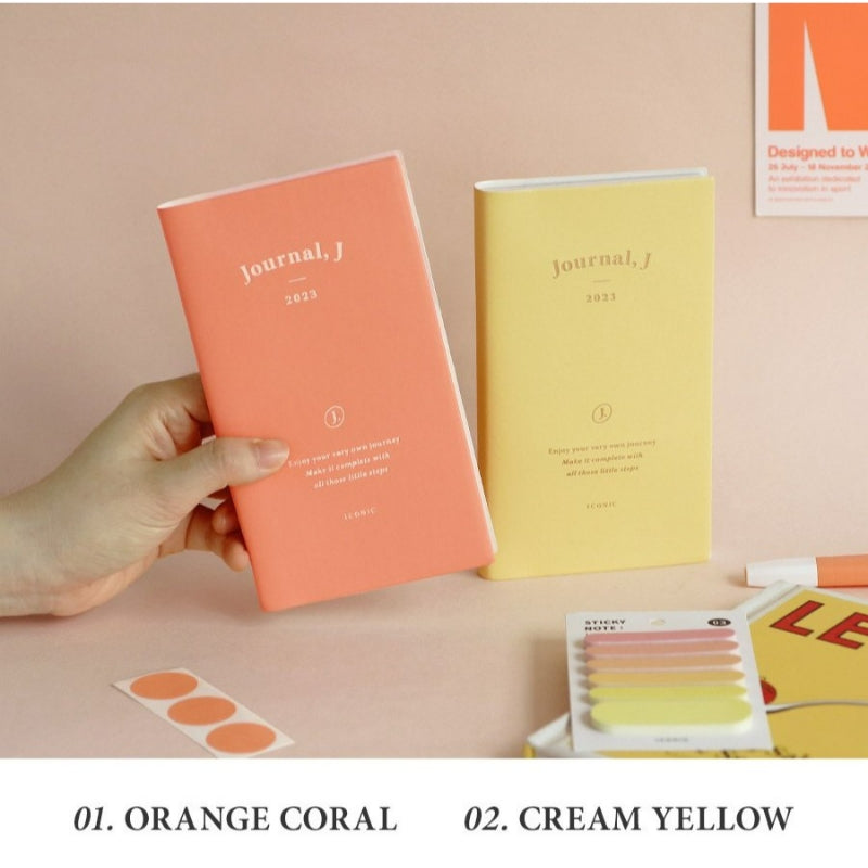 Iconic - 2023 Journal J Diary Monthly Slim