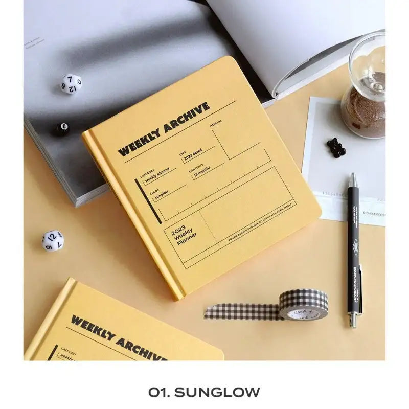 Iconic - 2023 Weekly Archive Planner - ICONIC - Diary - Harumio