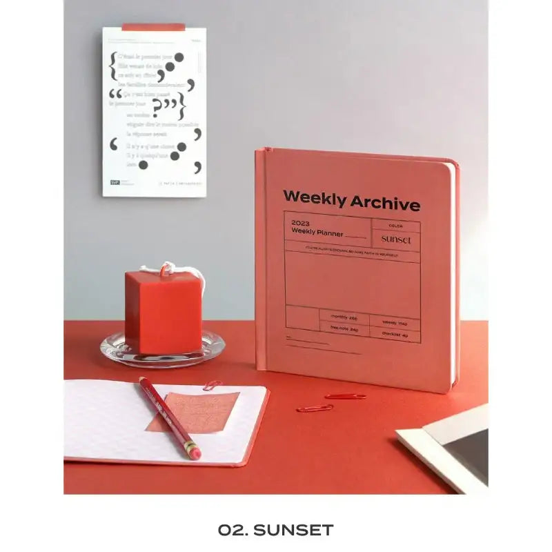 Iconic - 2023 Weekly Archive Planner - ICONIC - Diary - Harumio