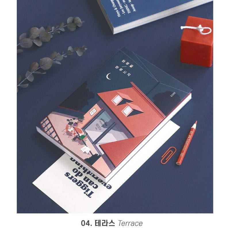 Iconic - 2023 Day End Day Start Diary