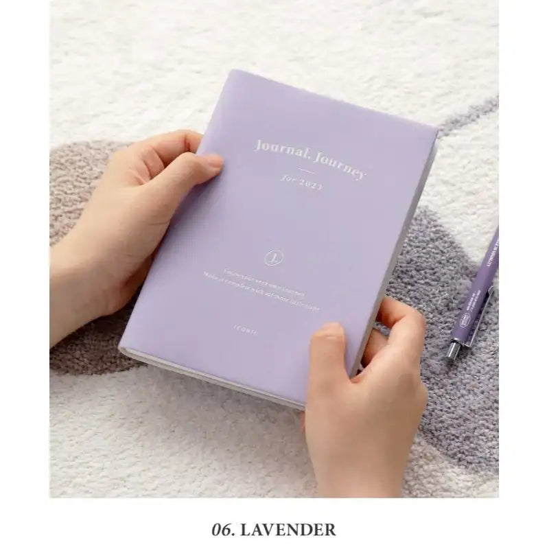 Iconic - 2023 Journal J Diary Plan Weekly B6 - ICONIC - Diary - Harumio