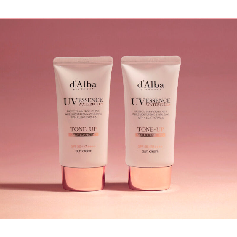 d'Alba - Waterfull Tone-Up Sun Cream - Duo Set