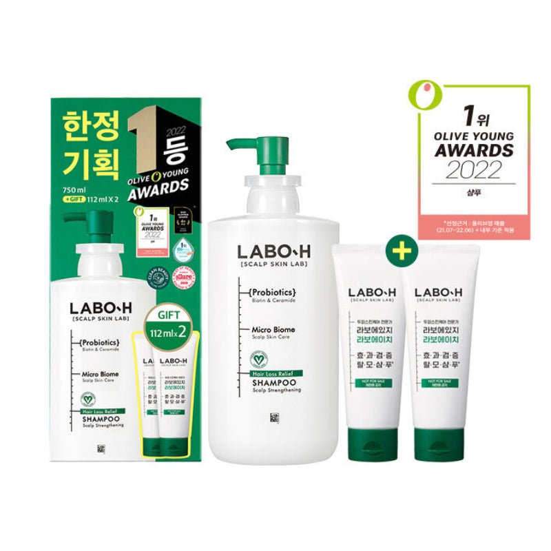 Labo-H - Hair Loss Relief Shampoo - Jumbo Size Special Set